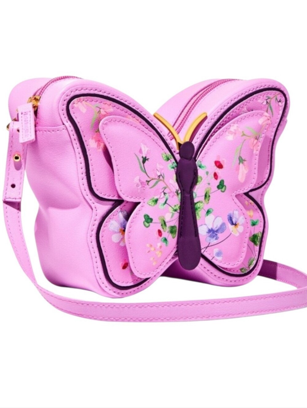 Bath & Body Works Butterfly Floral Crossbody